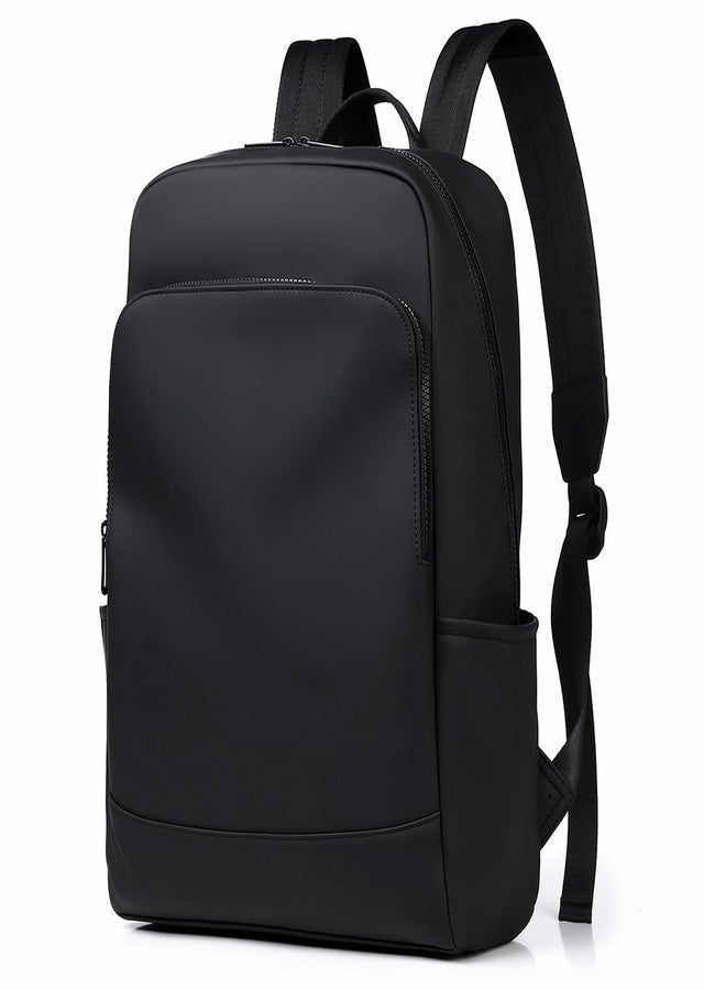 Crofy 30L Multi-Functional Water Resistant Laptop Travel Backpack - Durable Commute Business Bag for Men Women, Rucksack (Black) - Image 4