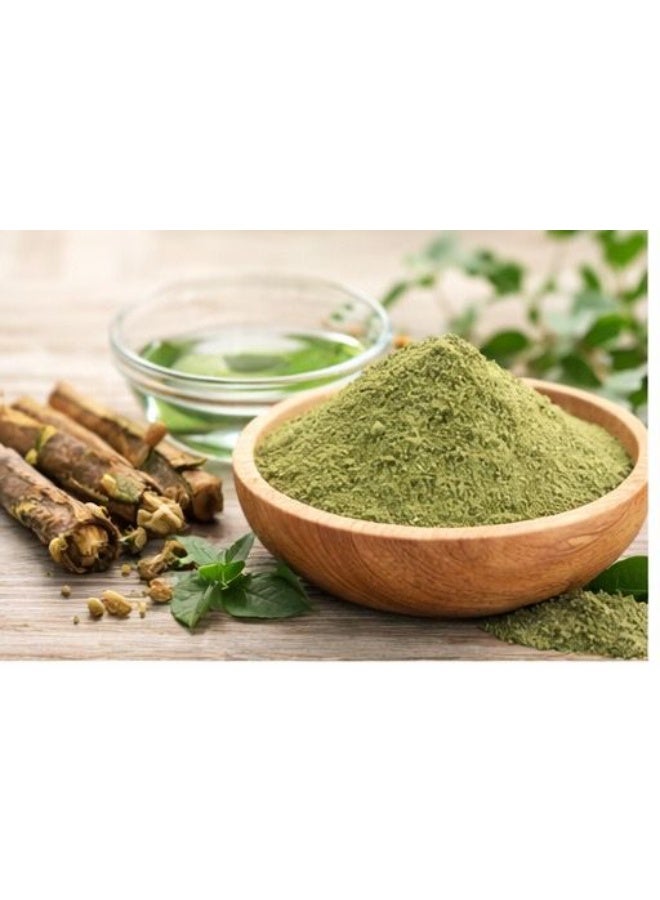 حناء خصلة العضوي الطبيعي 100% لتلوين وتغذية الشعر وتخفيف التساقط ومنحه لمعاناً ونعومة فائقة لشعر صحي وقوي بلمسة من الطبيعة الأصيلة والآمنة (500 جم) - Image 5