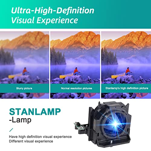 Stanlamp ET-LAD60/ET-LAD60W Replacement Lamp Special Upgraded Design Bare Bulb Inside with Housing for PANASONIC PT-D5000 PT-D6000 PT-DW6300 PT-DZ6700 PT-DZ6710 Projector - Image 3