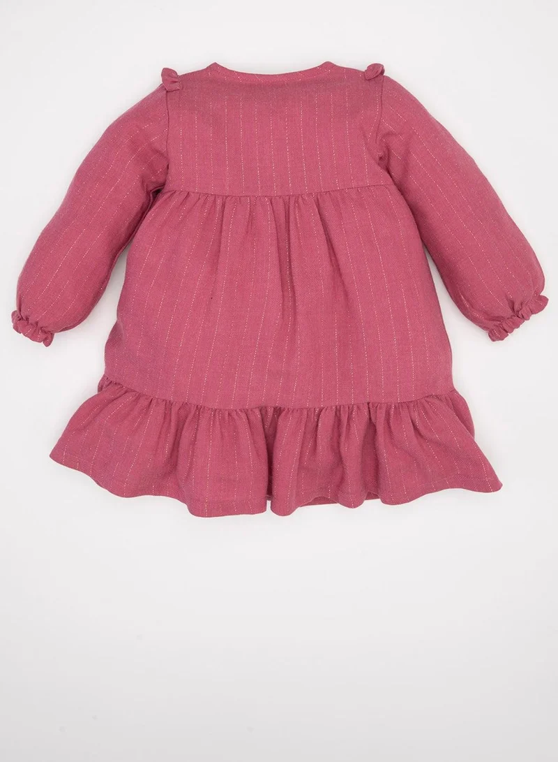 DeFacto Ruffled A-Line Dress