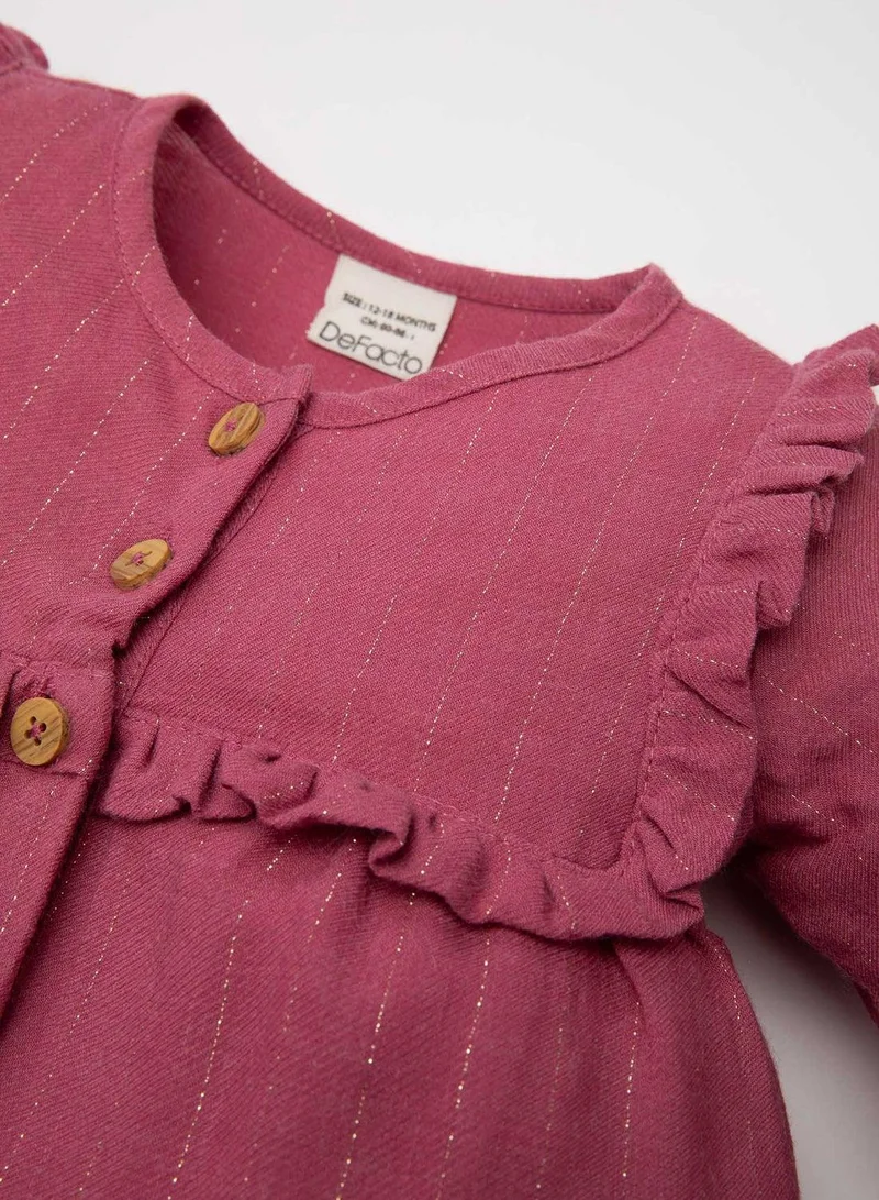 DeFacto Ruffled A-Line Dress