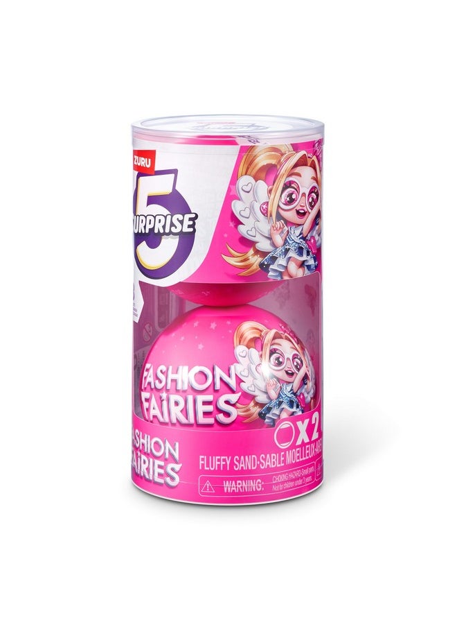5 Surprise 5 Surprise Fashion Fairies (2 Pack) by ZURU Girls, Mystery, Collectibles, Fashionable, Fairy, Surprise, Unboxing  - Image 2
