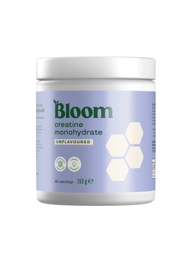 Bloom Creatine Monohydrate (153g) Unflavoured - Creatine Monohydrate - Image 1