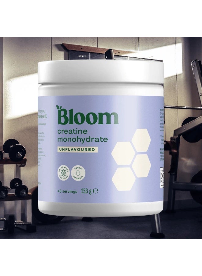 Bloom Creatine Monohydrate (153g) Unflavoured - Creatine Monohydrate - Image 2