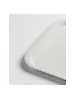 CC Bin Shihon A Set of 3-Piece Rectangular Serving Trays, Made Of Luxurious, Health-Safe, Break-Resistant Melamine, White Color Serving Trays Set | Serving Set With 3 Different Sizes  - Image 4