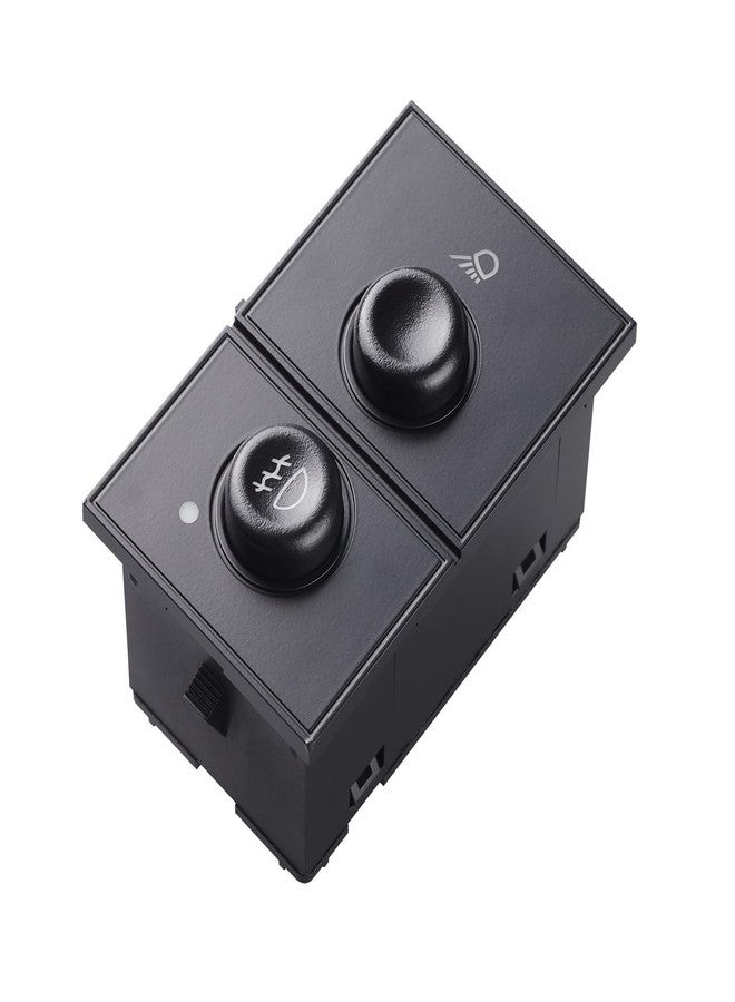 SOAESCN Fog Light Switch for 2003-2007 Chevy Avalanche Tahoe Silverado Suburban 1500 2500 3500, GMC Sierra Yukon 1500 2500 3500,Cadillac Escalade ESV EXT - Fog Lamp Cargo Lamp Switch, 15076588-15143597-D7096C - Image 2