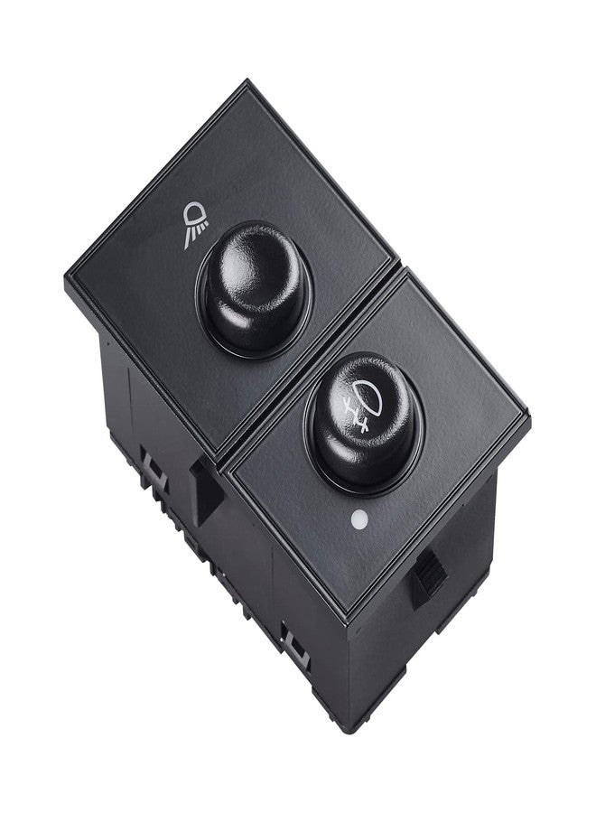 SOAESCN Fog Light Switch for 2003-2007 Chevy Avalanche Tahoe Silverado Suburban 1500 2500 3500, GMC Sierra Yukon 1500 2500 3500,Cadillac Escalade ESV EXT - Fog Lamp Cargo Lamp Switch, 15076588-15143597-D7096C - Image 3