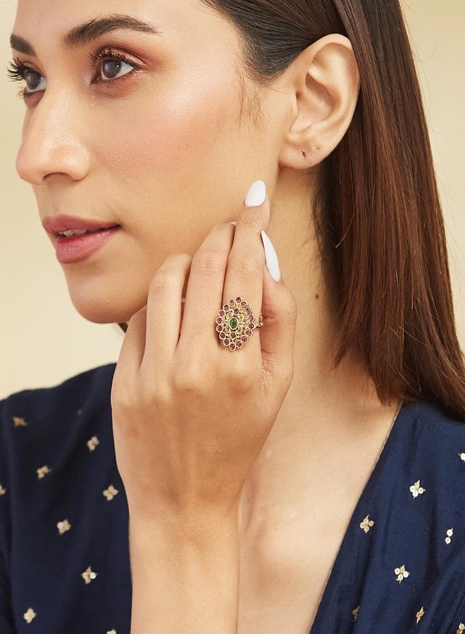 Fabindia Metal Adjustable Ring - (20255089) - Image 2