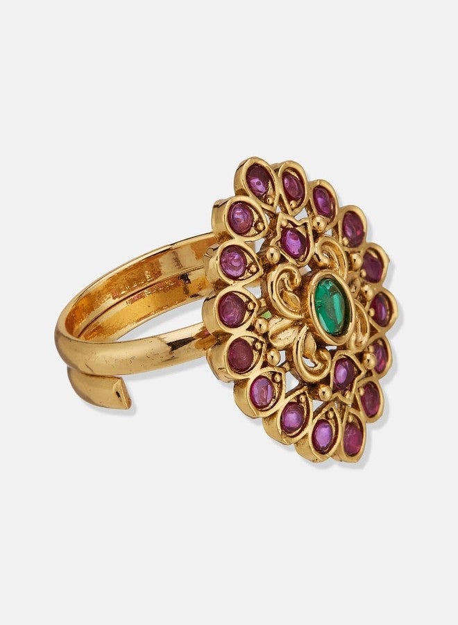 Fabindia Metal Adjustable Ring - (20255089) - Image 5