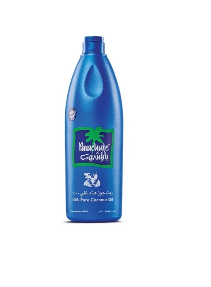 Parachute 100% natural coconut oil 500 milliliters  - Image 1