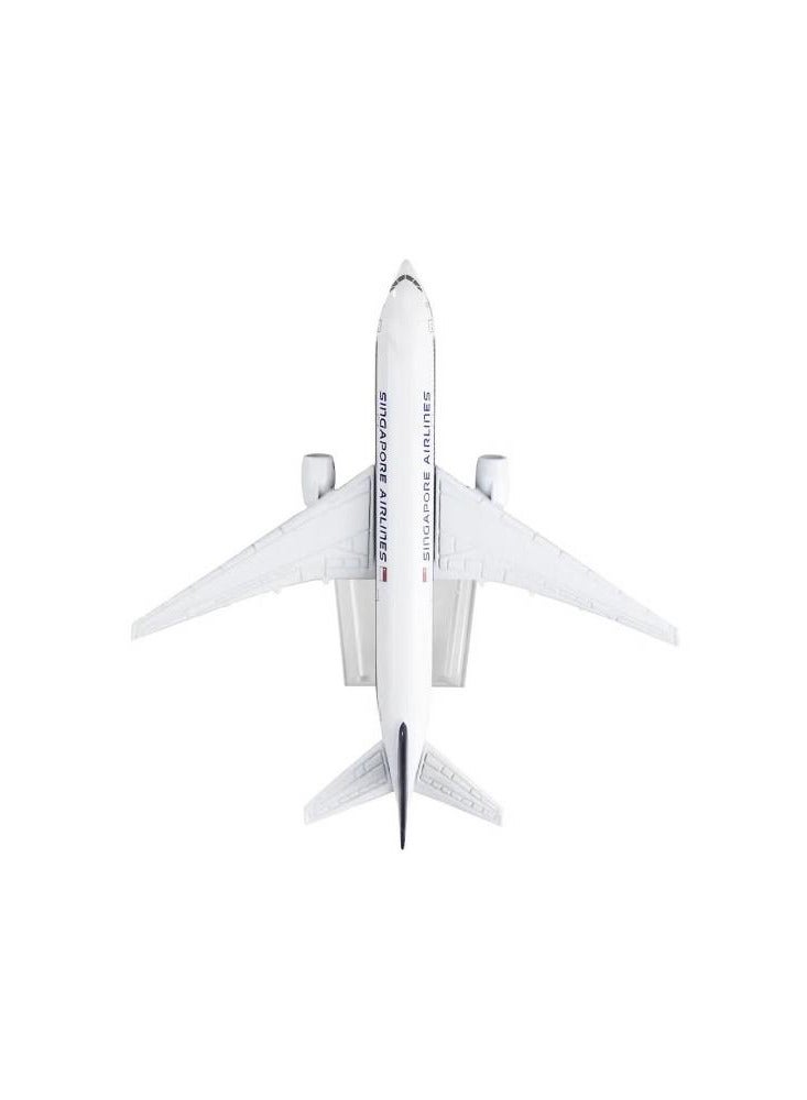 الخطوط الجوية السنغافورية A380 دييكاست نموذج طائرة مصغرة معدنية  - Image 3