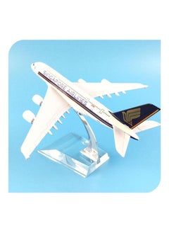 Generic Singapore Airlines A380 Diecast Metal Miniature Airplane Model  - Image 1