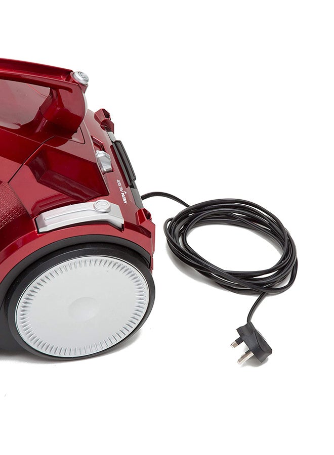 شارب مكنسة كهربائية بحاوية 3 L 2200 W EC-BL2203A RZ أحمر - Image 5