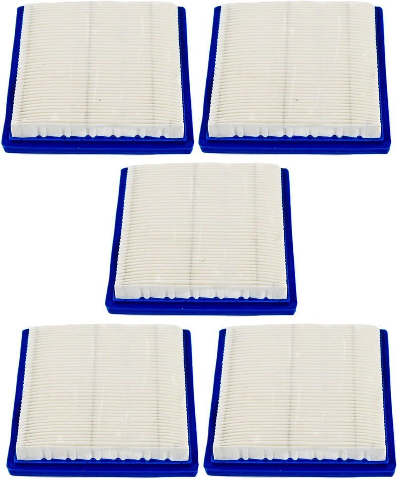 SureFit Engine Air Filter Replacement for Briggs  Stratton 399877S 399877 100708 Quantum Series Lawn Mower Engines 5pk - Image 1