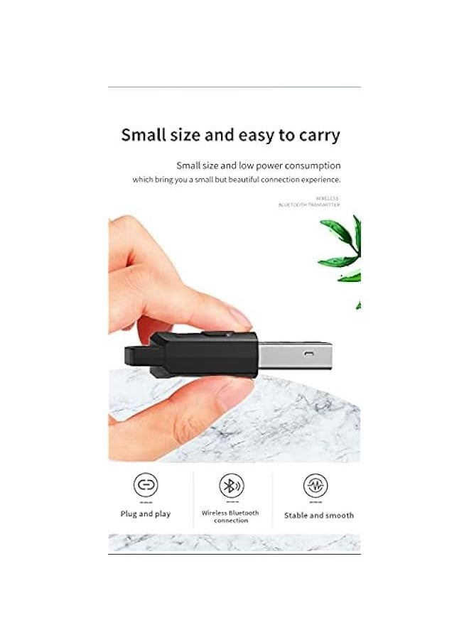 Generic - VR robot Bluetooth 5.0 Audio Adapter for Nintendo Switch & Lite, 3.5mm Aux Low Latency Wireless Bluetooth Transmitter Dongle, Compatible with Switch & Lite/PS4/PC/Laptops for Bluetooth Device - Image 1