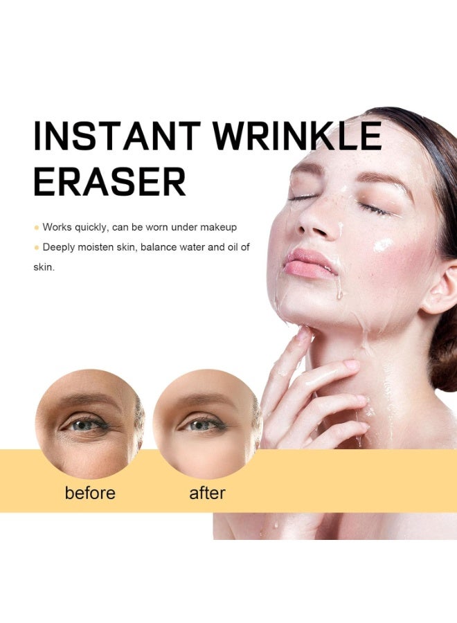 EELHOE Skip The Line Instant Wrinkle Eraser, Conspicuous Instant Wrinkle Eraser, Instant Wrinkle Remover Serum, Anti-Wrinkle Anti-Aging Eye Cream for Face and Body for Face/Neck/Cheek 50g - Image 3