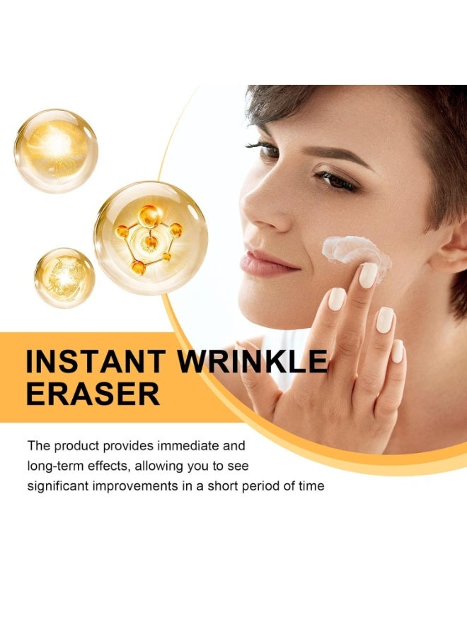 EELHOE Skip The Line Instant Wrinkle Eraser, Conspicuous Instant Wrinkle Eraser, Instant Wrinkle Remover Serum, Anti-Wrinkle Anti-Aging Eye Cream for Face and Body for Face/Neck/Cheek 50g - Image 5