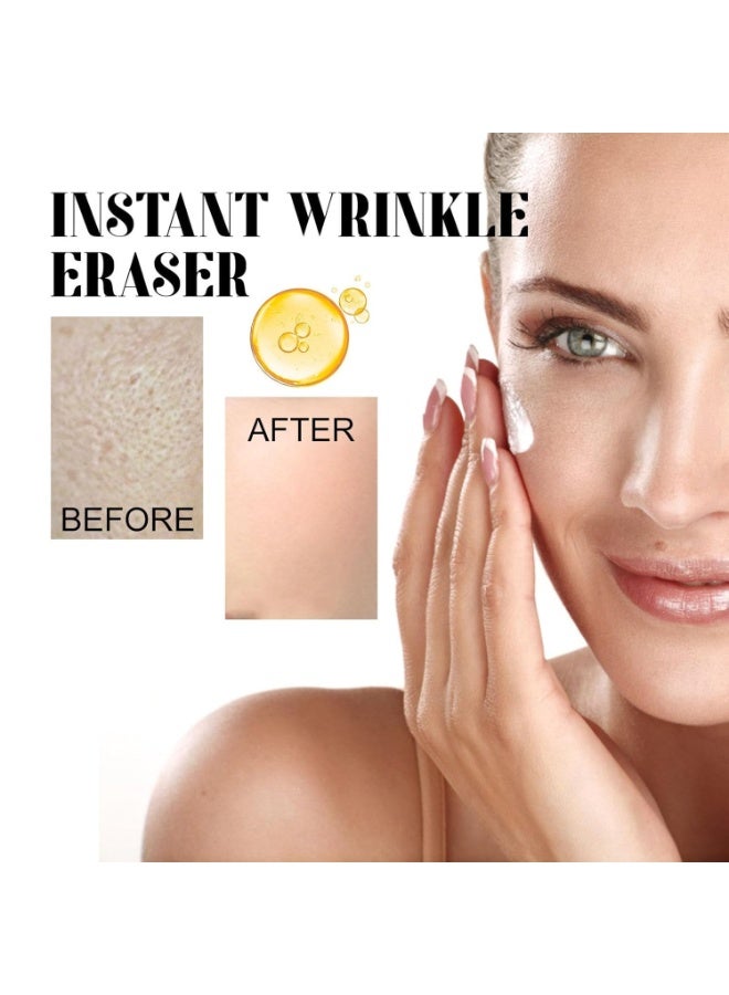 EELHOE Skip The Line Instant Wrinkle Eraser, Conspicuous Instant Wrinkle Eraser, Instant Wrinkle Remover Serum, Anti-Wrinkle Anti-Aging Eye Cream for Face and Body for Face/Neck/Cheek 50g - Image 4