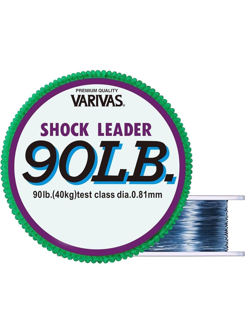 VARIVAS Shock Leader Nylon Fishing Line, Professional Leader Line, 50m Spool, for Trolling, Jigging, Casting - Image 1