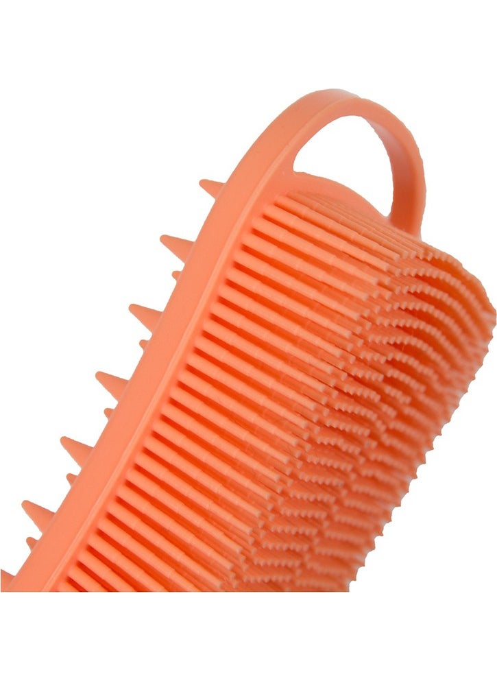 Nascita 3D Professional Hair Brush + Silicone Body Massage and Cleansing Brush  - Image 3