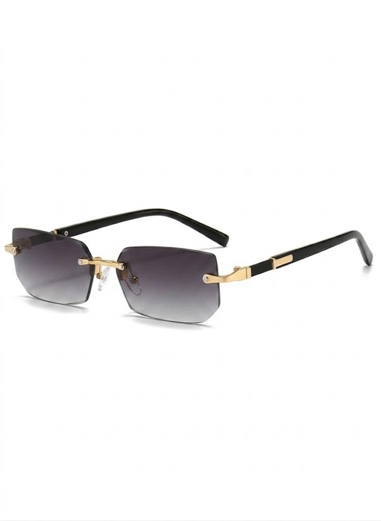POLITE New Frameless Fashion Trend Sunglass UV Protection Unisex - Image 1