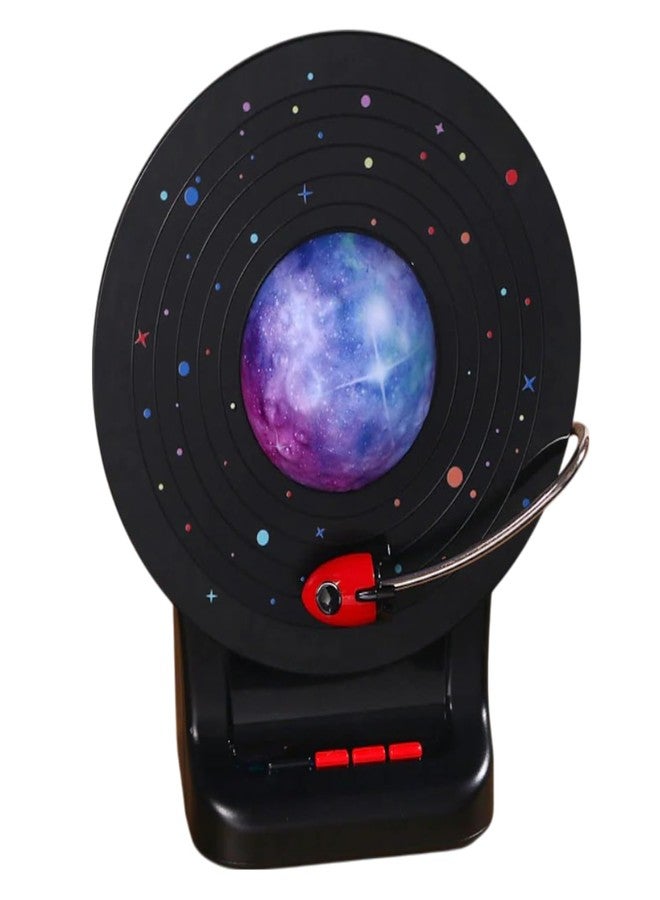 Bigsmall Orbit Glow Bluetooth Speaker Night Lamp | Rotating Rocket Planet Light | Touch Sensor | Color-Changing LED | TF Card | Type-C Rechargeable | Gift for Kids, Teens & Space Lovers - Image 1