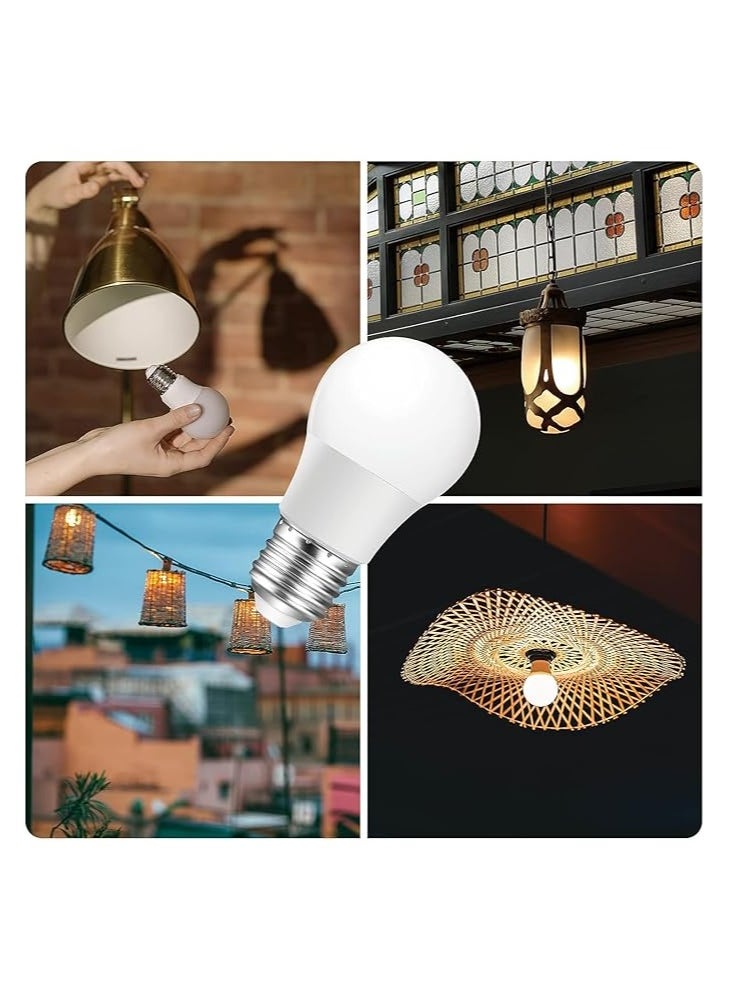 Generic 9 watt LED bulb - E27 screw cap - provides all lighting uses inside the house - (white lighting) (20), 9.0 watts  - Image 2