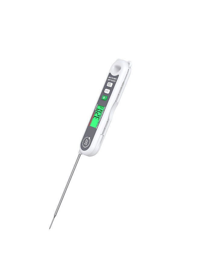 HABOTEST Instant Read Digital Meat LCD Thermometer for Food Bread Baking Thermometer for Cooking and Outdoor Grilling and BBQ  - Image 1