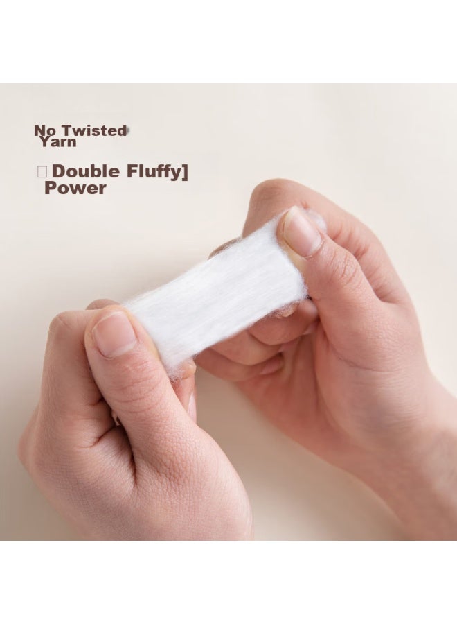 Uchino منشفة أوشينو كلاود موسى غير ملتوية من القطن النقي، سريعة الجفاف، ماصة، ناعمة، للرجال والنساء، منشفة وجه للاستخدام المنزلي برو، أزرق-أخضر - Image 2