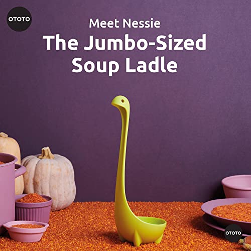 OTOTO The Original Nessie Soup Ladle - Funny Kitchen Gadgets, Loch Ness design, Cooking Gifts for Mom - Cute and Practical Kitchen Utensils - Unique Gifts for Women - Image 3