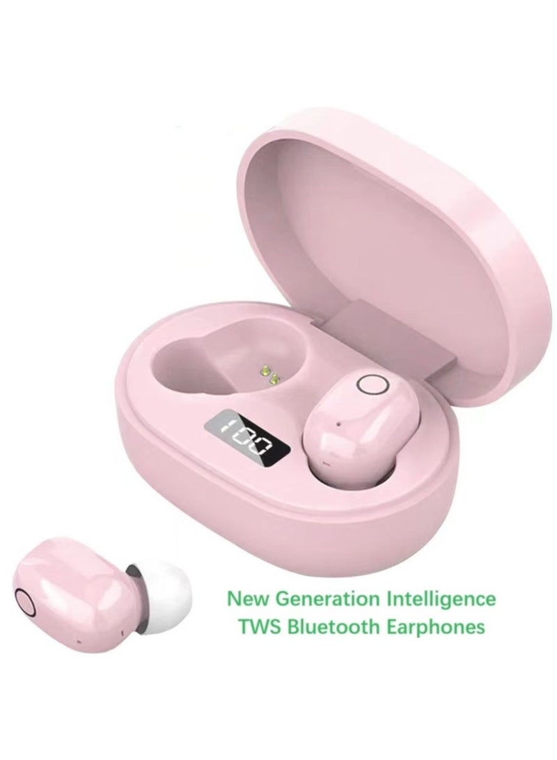 general Classic Mini Headset J15 Smart Earbuds TWS Bluetooth Headphones with LED Power Display Built-in High-Definition Microphone, Intelligent Noise Reduction HiFi Sound Quality Deep Bass Smart Touch Control - Image 1