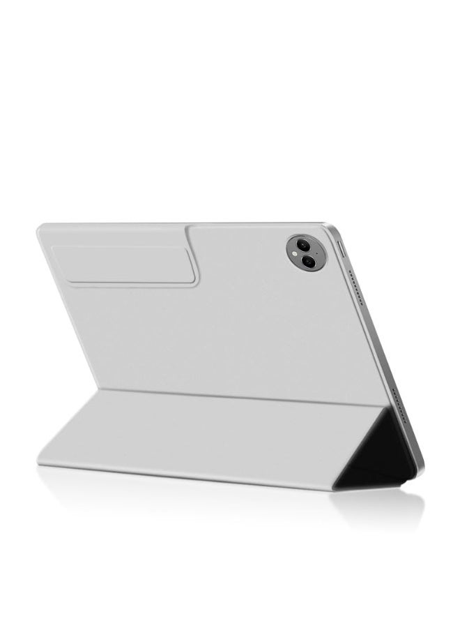 عام غطاء متين متوافق مع هواوي ميت باد برو 13.2 إنش - غطاء لوحي مغناطيسي رفيع بإغلاق مغناطيسي، خلفية من مادة TPU ذكية مع خاصية التشغيل/الإيقاف التلقائي - Image 3