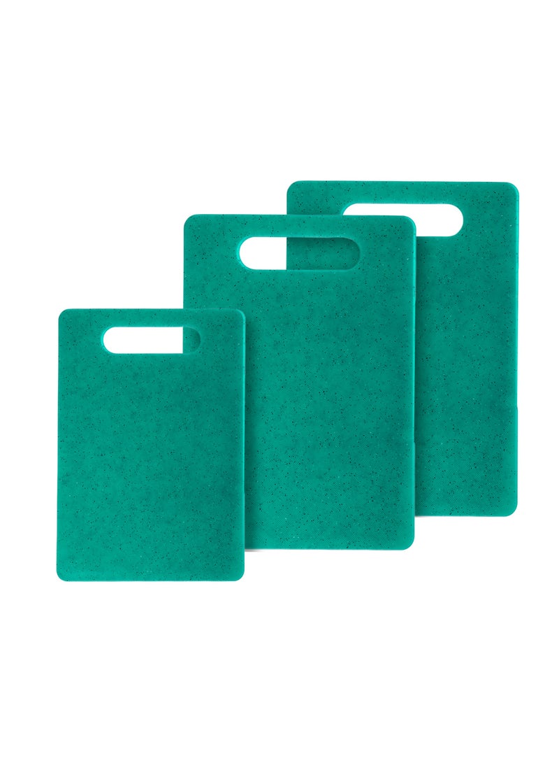 Hic 3 Piece High Quality Plastic Cutting Board Set  - Image 1