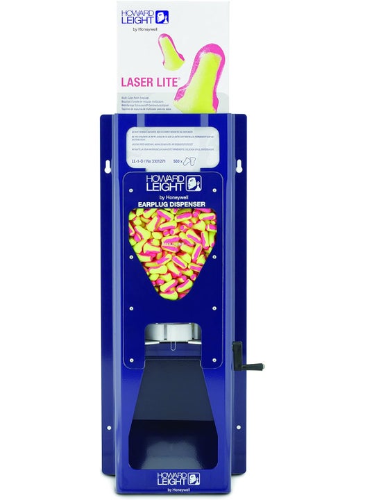 Howard Leight Howard Leight by Honeywell Leight Source 500 Earplug Dispenser (LS-500), blue 