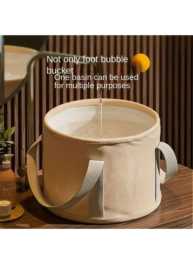 Portable Foldable Foot Bath With Temperature Control And Foam Massage - Image 3