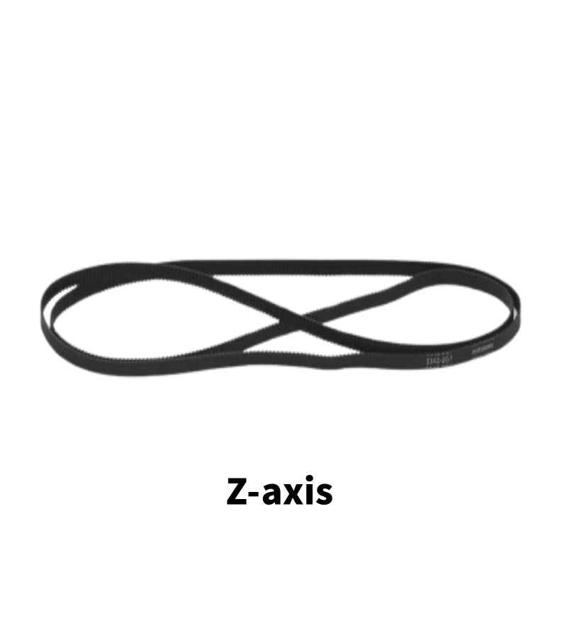 Compatible Bambu X1 X1S P1P P1S Synchronous Belts X Y Z Axes Rubber Materials 1142mm 1442mm 3D Printer Parts Z Axis - Image 3