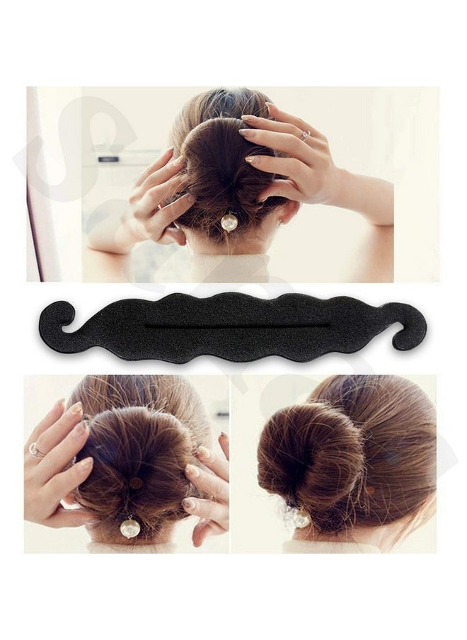 1 Pc Bun Clip Hair Donut Maker Magic Clip Twist Turn And Tie Pad Curler Shaper Sponge Donut Bun Maker Hair Styler Hair Styling Tool Diy Hairstyles Hair Accessory For Women And Girls - Pack Of 1 - pzsku/Z80C2AE26843FDC864227Z/45/_/1735567050/7f06a4bd-d1e5-4037-8fcf-1fd0c056fac1