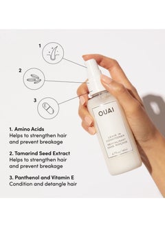 OUAI Leave In Conditioner - Multitasking Heat Protectant Spray for Hair - Prime Hair for Style, Smooth Flyaways, Add Shine & Use as Detangling Spray - No Parabens, Sulfates or Phthalates (4.7 oz) - pzsku/Z80C2B0C2CA91C140308CZ/45/_/1733281328/6529c6f7-3f46-48ae-ac48-050050648157