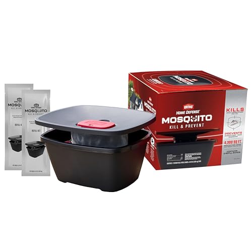 Ortho Home Defense Mosquito Kill and Prevent Controls Mosquitoes and Larvae Silent EasytoUse Mosquito Killer Protects up to 4300 sq ft 1 Station 2 Bands for 2 Months Protection - Image 1