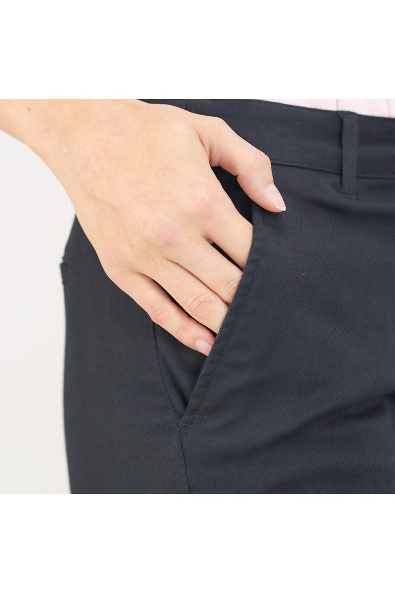 جيوردانو بنطلون نسائي أسود بخصر عالٍ وقصة ضيقة - Image 3