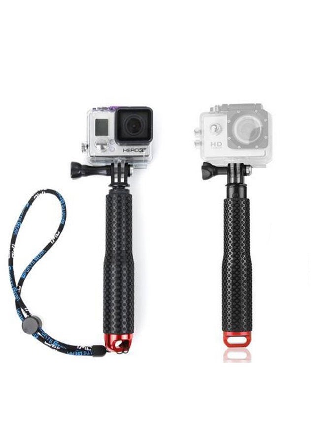 Walway عصا سيلفي قابلة للتعديل 19 بوصة مقاومة للماء تحت الماء مع مقبض يدوي لكاميرات GOPRO Hero 6/5/5 Session/4 Session/4/3+/3/2/1، GeekPro، AKASO، Xiaomi Yi، SJCAM SJ4000 (أحمر) - Image 2