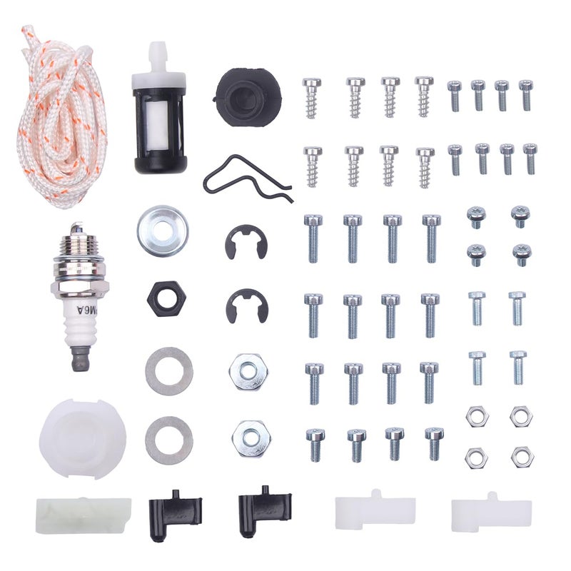 Goodbest New Bolts Screws Nuts Hardware Kit Compatible with Stihl Chainsaw 024 026 034 AV 036 038 042 048 044 046 064 066 MS260 MS311 MS360 MS361 MS362 MS440 MS260 MS460 MS660 - Image 1