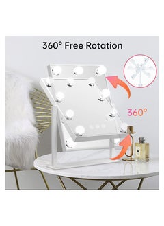 Generic Hollywood Vanity Mirror with Dimmable LED Bulbs 3 Color Modes and Touch Control  - Image 5
