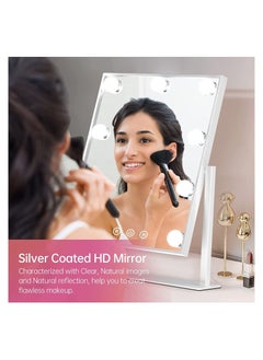 Generic Hollywood Vanity Mirror with Dimmable LED Bulbs 3 Color Modes and Touch Control  - Image 4