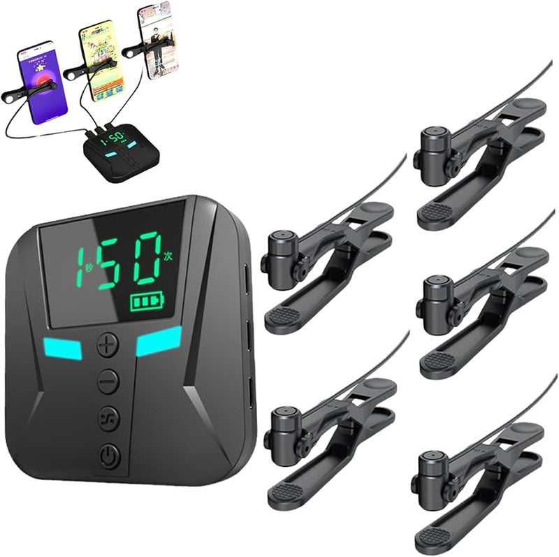 النقر التلقائي للهاتف من النوع C شحن تلقائي للنقر على الشاشة محاكاة الإصبع - Image 3