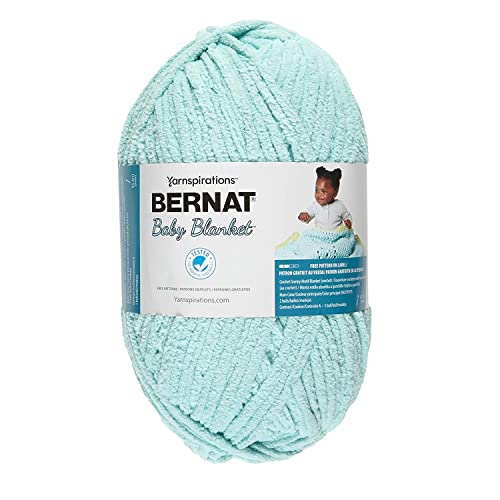 Bernat Baby Blanket Big Ball Seafoam - Image 2