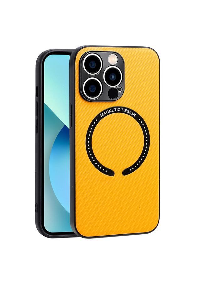 Zaboon Case For iPhone 11 ProCarbon Fiber Texture MagSafe Magnetic Phone Case - Image 1