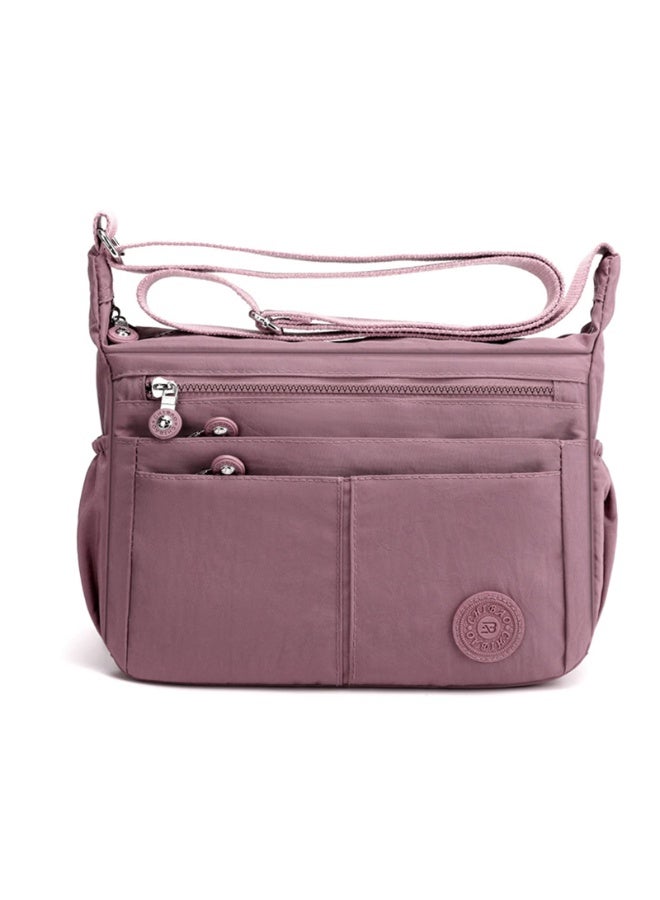 Women's Lightweight Waterproof Nylon Shoulder Bag Crossbody Sling Bag - Image 1
