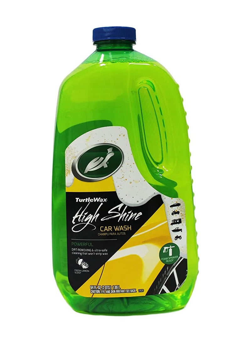 Turtle Wax High Shine Car Wash Shampoo 1.89L - Image 2