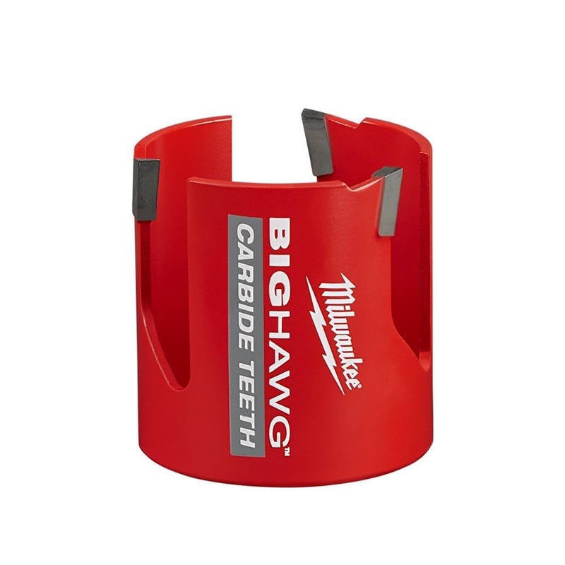 Milwaukee Big Hawg Ct Hlsw 2-3/4 Carbide Teeth 3 Tooth Design for Fast Aggressive Cuts